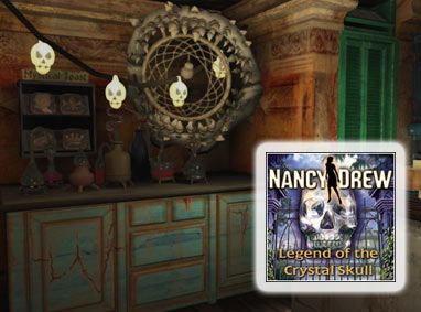 Front Cover for Nancy Drew: Legend of the Crystal Skull (Windows) (WildGames release)