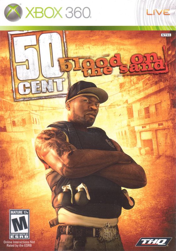 Front Cover for 50 Cent: Blood on the Sand (Xbox 360)
