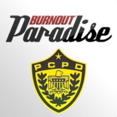 Front Cover for Burnout: Paradise - Cops and Robbers (PlayStation 3) (download release)