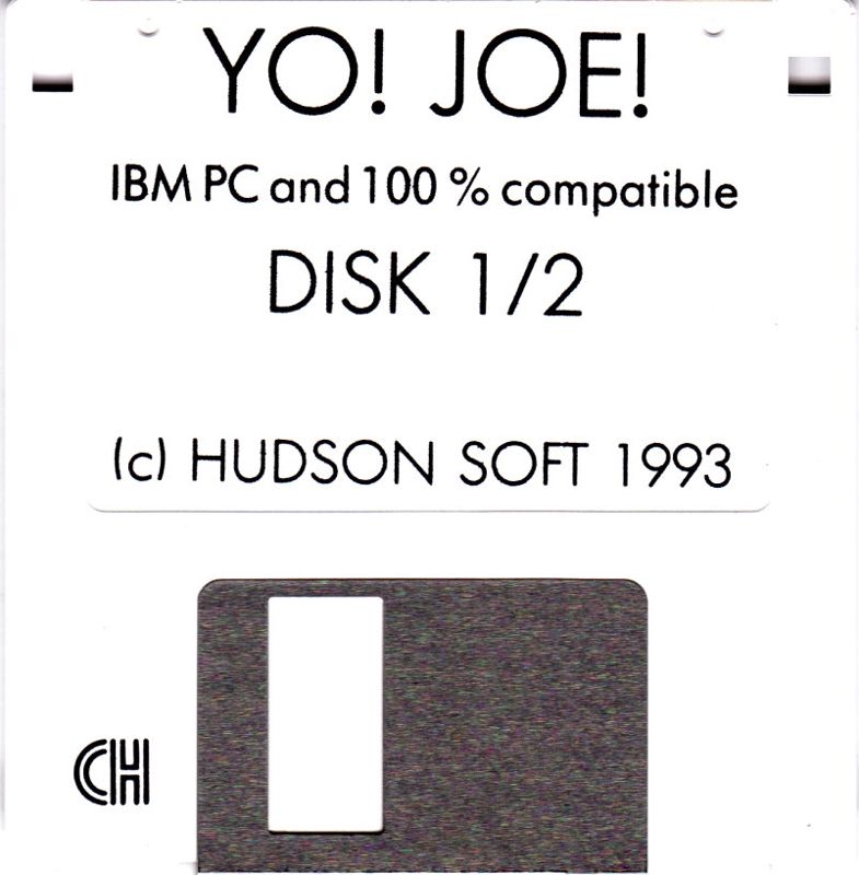 Media for Yo! Joe! Beat the Ghosts (DOS): Disk 1/2