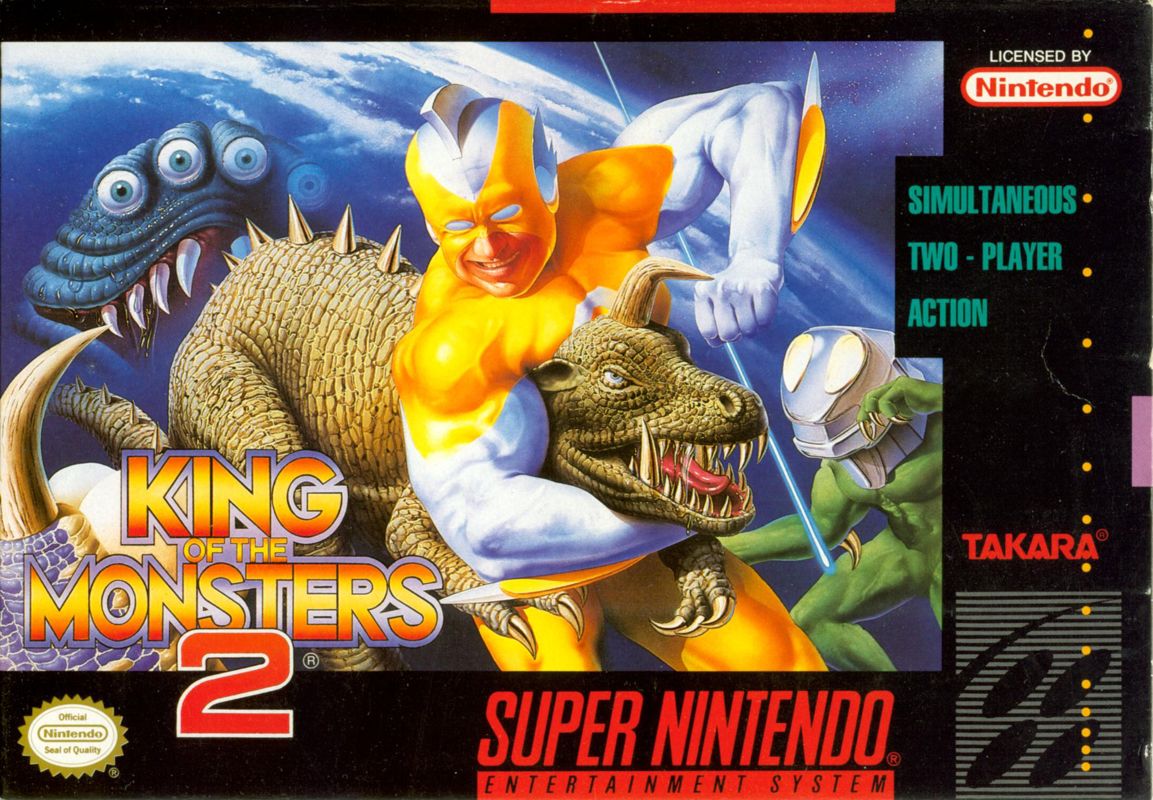 Front Cover for King of the Monsters 2: The Next Thing (SNES)