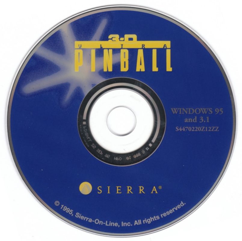 Media for 3-D Ultra Pinball (Windows and Windows 3.x)