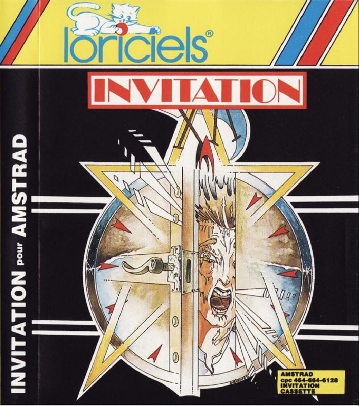 Front Cover for Invitation (Amstrad CPC)