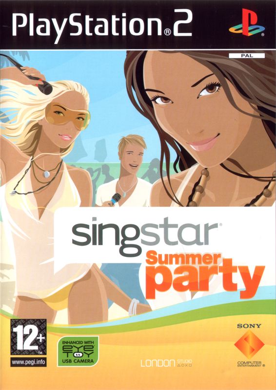 Front Cover for SingStar: Summer Party (PlayStation 2)