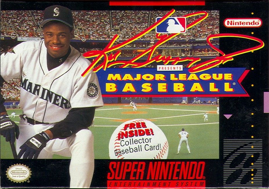 Front Cover for Ken Griffey Jr Presents Major League Baseball (SNES)