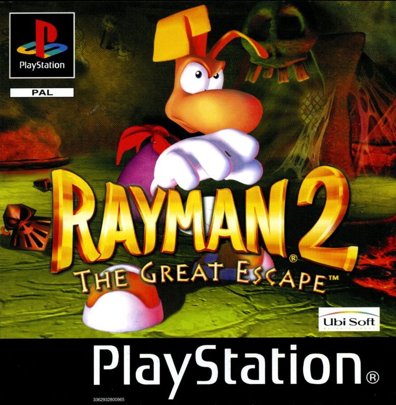 Front Cover for Rayman 2: The Great Escape (PlayStation)