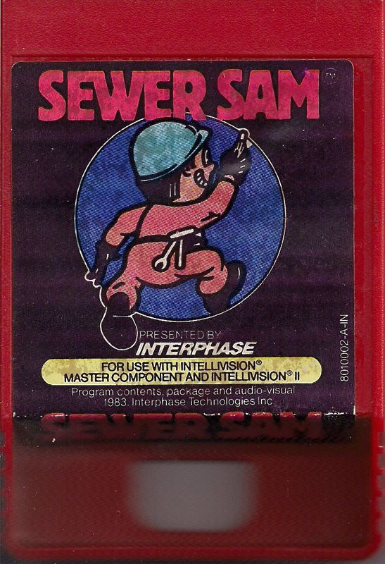 Media for Sewer Sam (Intellivision)