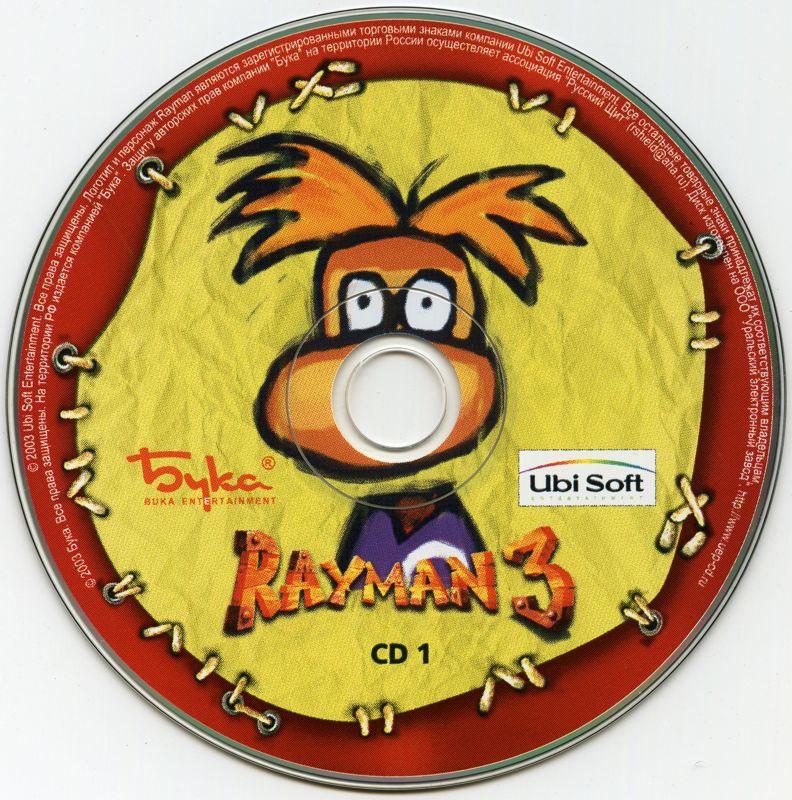 Media for Rayman 3: Hoodlum Havoc (Windows): Disc 1