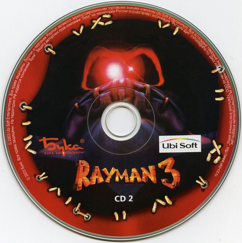 Media for Rayman 3: Hoodlum Havoc (Windows): Disc 2