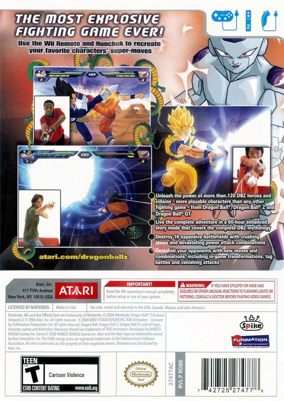 Dragon Ball Z: Budokai Tenkaichi 3 cover or packaging material - MobyGames