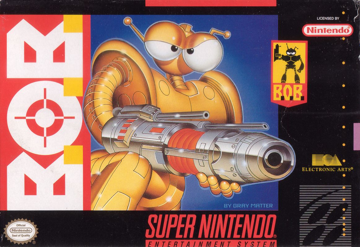 Front Cover for B.O.B. (SNES)
