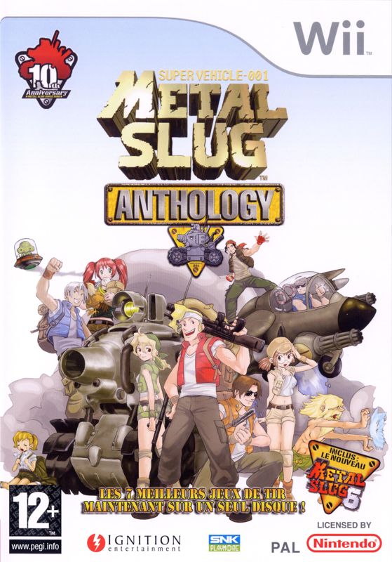 Metal Slug: Anthology cover or packaging material - MobyGames