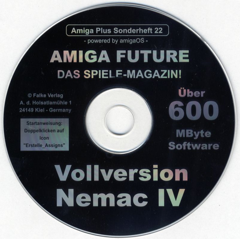 Media for Nemac IV (Director's Cut) (Amiga) (Amiga Plus Sonderheft 22)