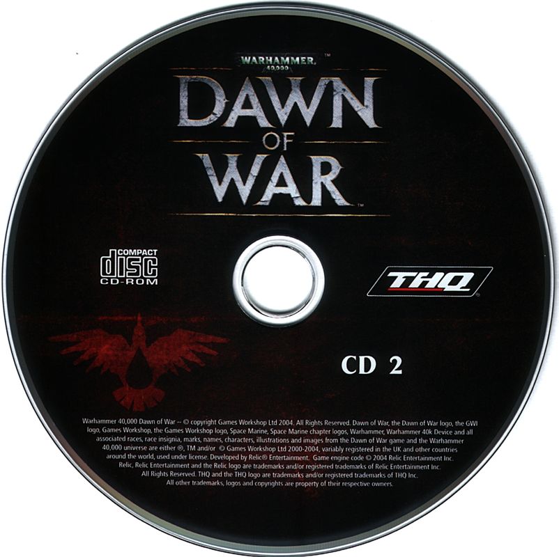 Media for Warhammer 40,000: Dawn of War (Windows): Disc 2