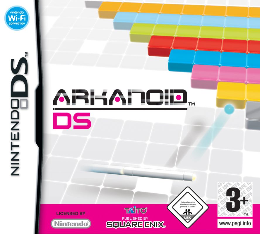 Front Cover for Arkanoid DS (Nintendo DS)