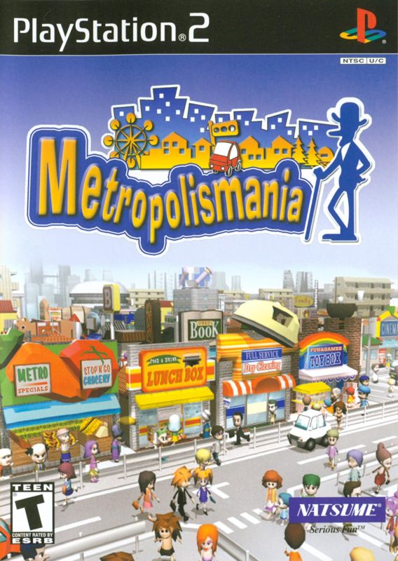 Front Cover for Metropolismania (PlayStation 2)