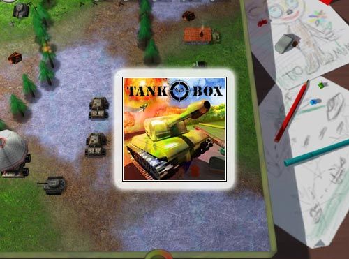 Front Cover for Tank-O-Box (Windows) (WildGames release)