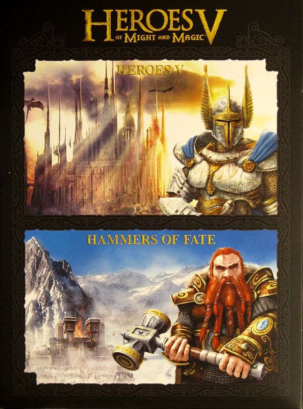 Other for Heroes of Might and Magic V: Gold Edition (Windows) (European English release): Keep Case - Inside Left