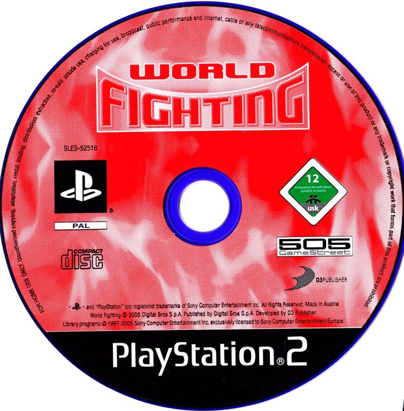 Media for World Fighting (PlayStation 2)