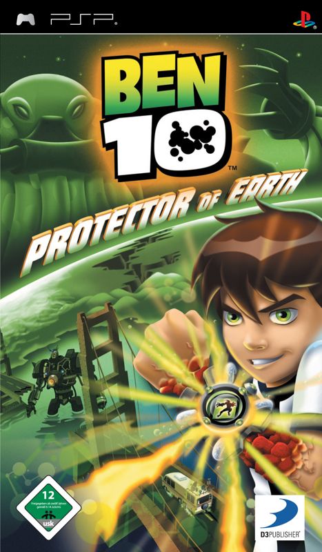 Front Cover for Ben 10: Protector of Earth (PSP)
