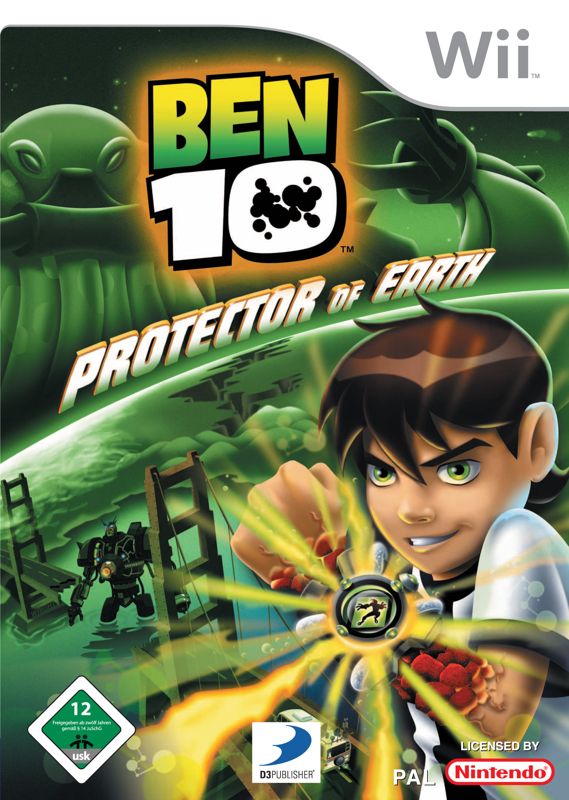 Front Cover for Ben 10: Protector of Earth (Wii)
