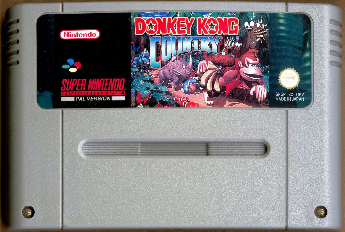 Media for Donkey Kong Country (SNES)