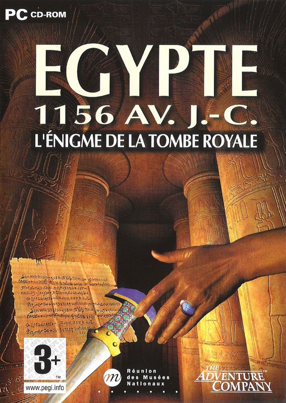 Front Cover for Egypt 1156 B.C.: Tomb of the Pharaoh (Windows) (The Adventure Company release)