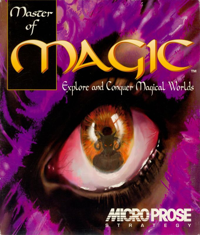 Front Cover for Master of Magic (DOS) (CD version)