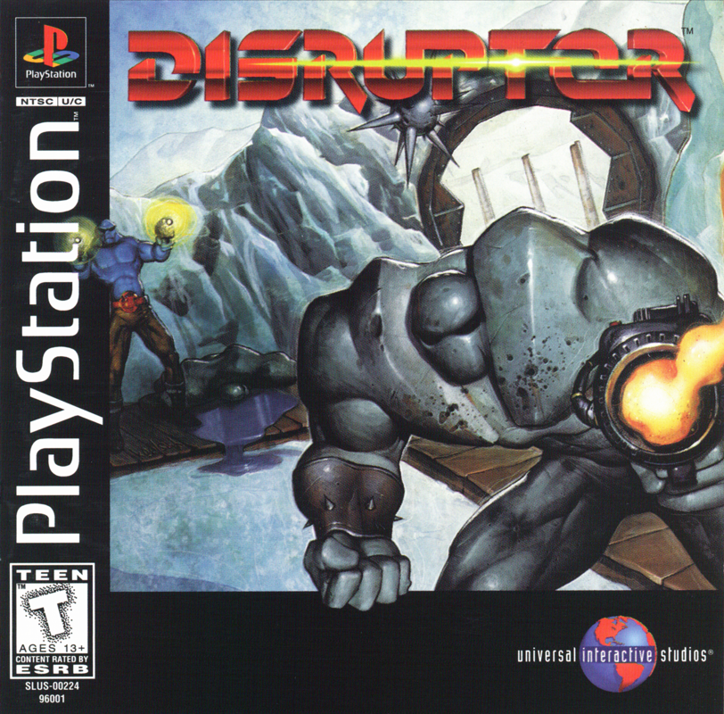 Front Cover for Disruptor (PlayStation)