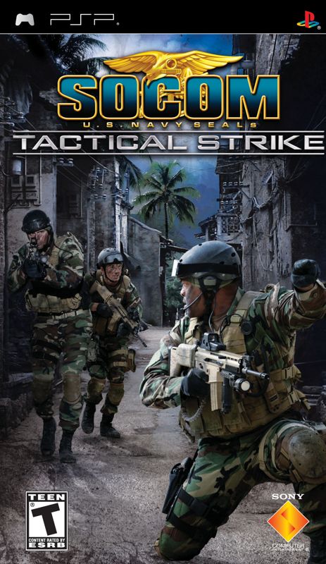 Front Cover for SOCOM: U.S. Navy SEALs - Tactical Strike (PSP)