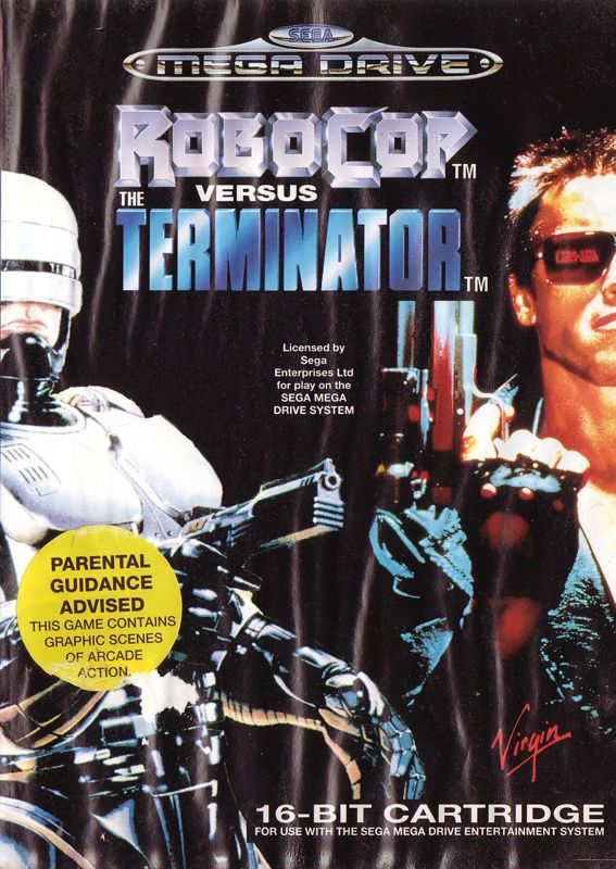 Front Cover for RoboCop versus The Terminator (Genesis)