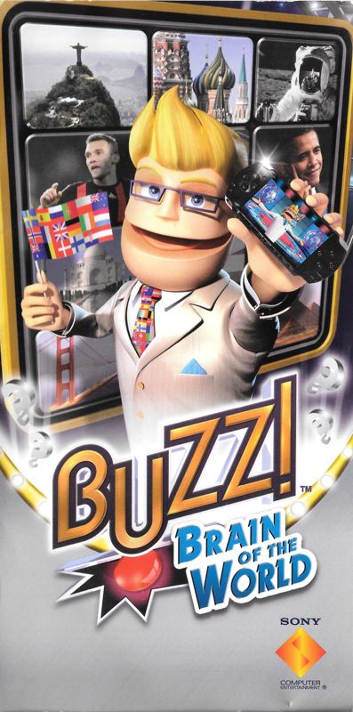 Manual for Buzz! Brain of the UK (PSP): Front