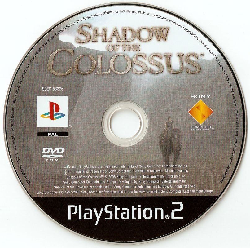 Media for Shadow of the Colossus (PlayStation 2)