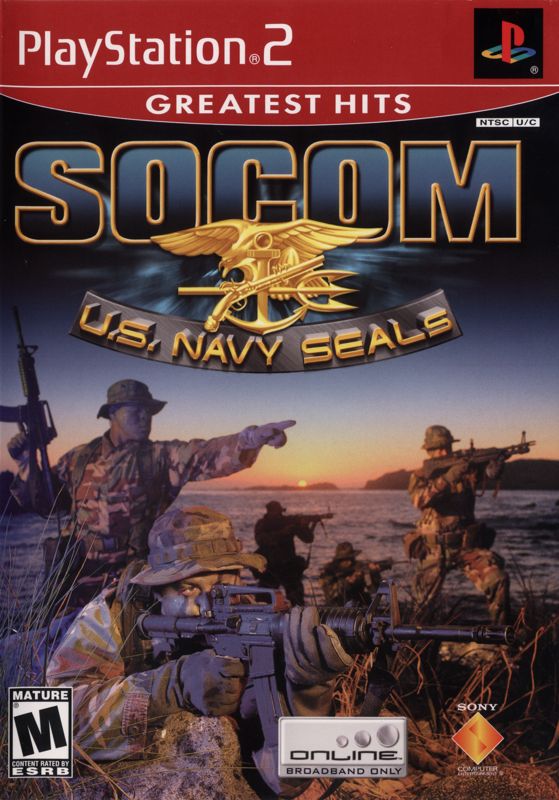 Front Cover for SOCOM: U.S. Navy SEALs (PlayStation 2) (Greatest Hits release)