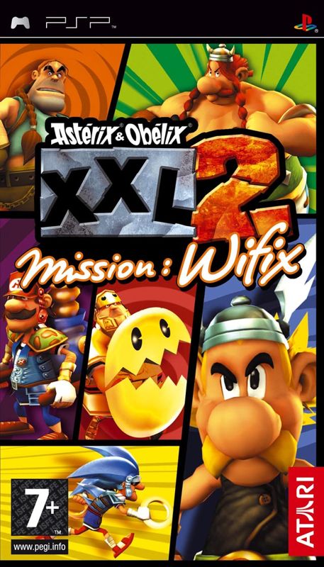 Front Cover for Astérix & Obélix XXL 2: Mission: Las Vegum (PSP)
