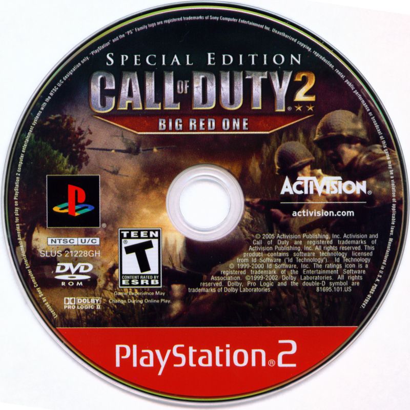 Call of Duty 2 Big Red One (Collector's Edition) cover or packaging