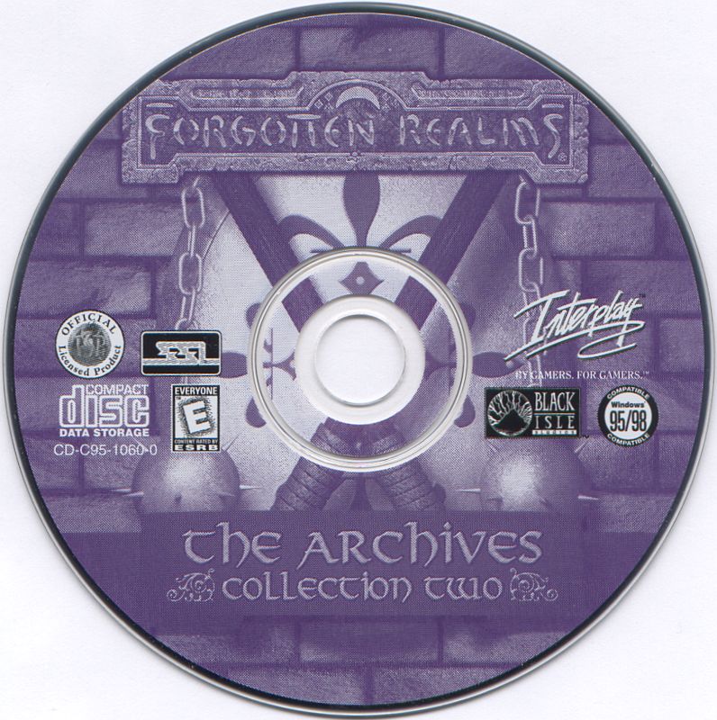 Media for Forgotten Realms: The Archives - Collection Two (DOS)