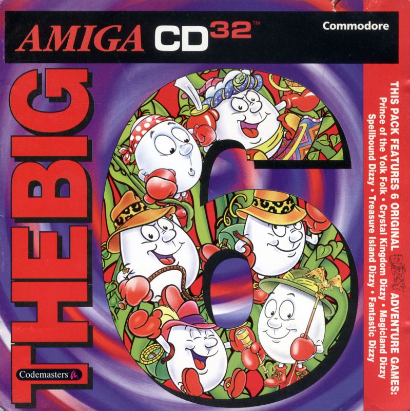 Front Cover for The Big 6 (Amiga CD32): Front