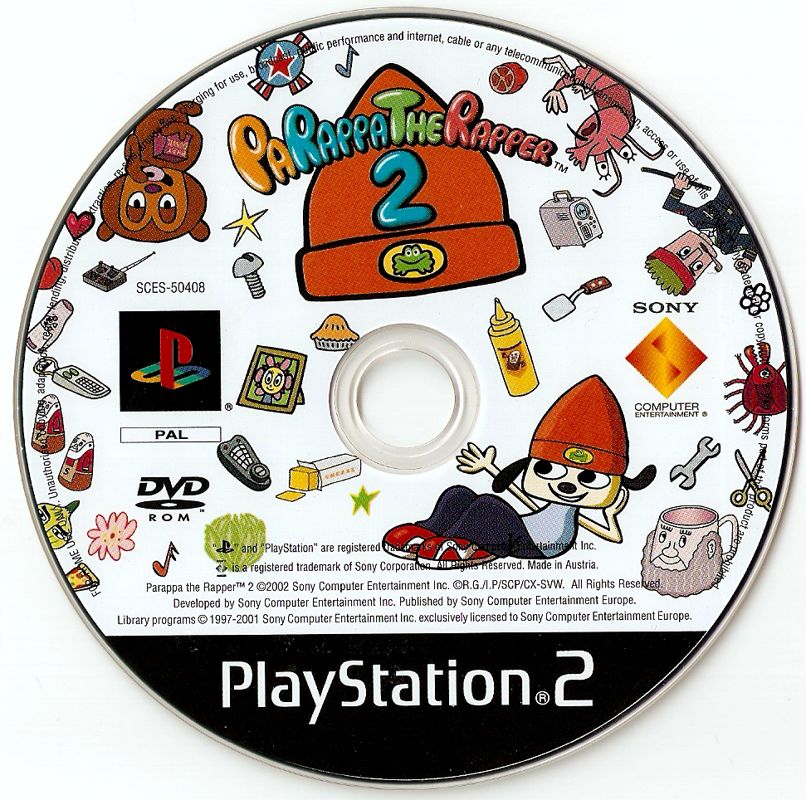 PaRappa the Rapper 2 cover or packaging material - MobyGames