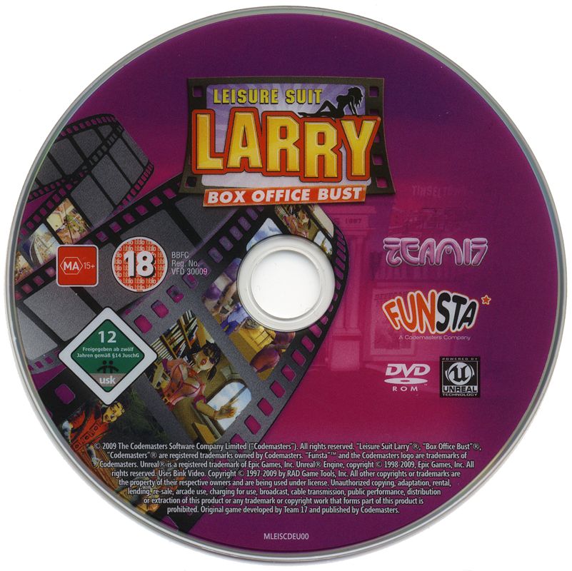 Media for Leisure Suit Larry: Box Office Bust (Windows)