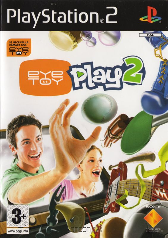 Front Cover for EyeToy: Play 2 (PlayStation 2)