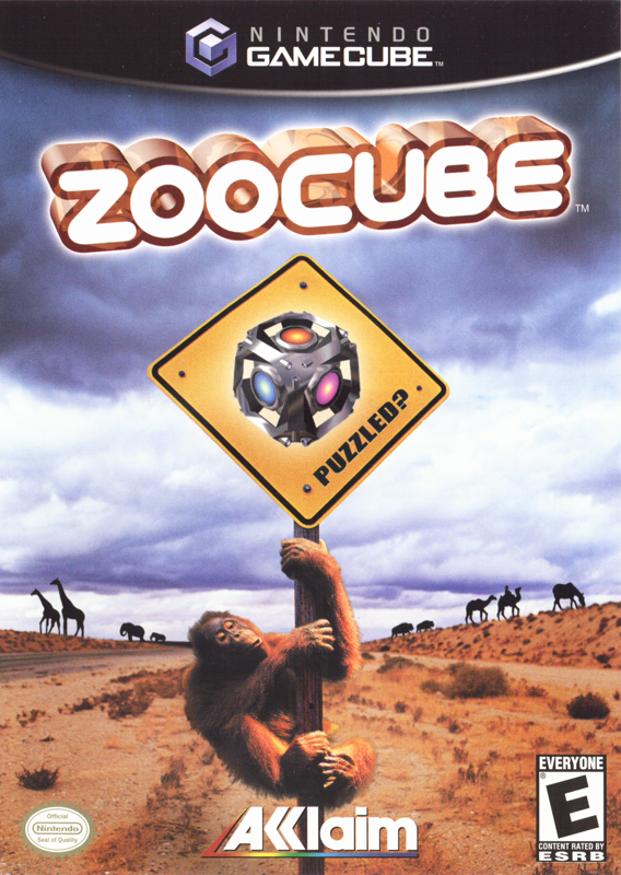 Front Cover for ZooCube (GameCube)