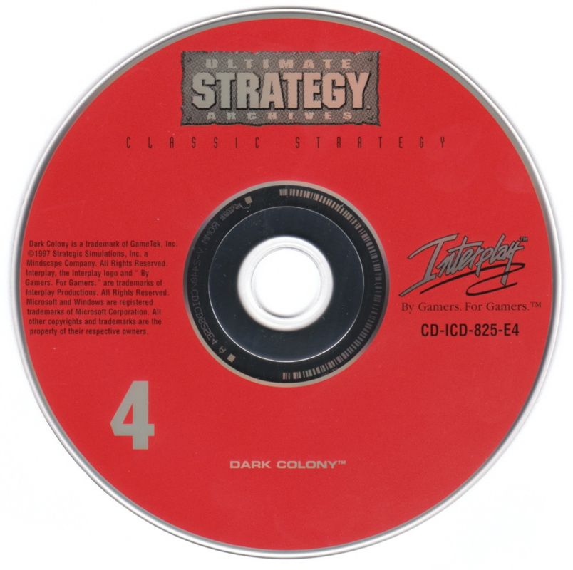 Media for Ultimate Strategy Archives (Windows): Disc 4