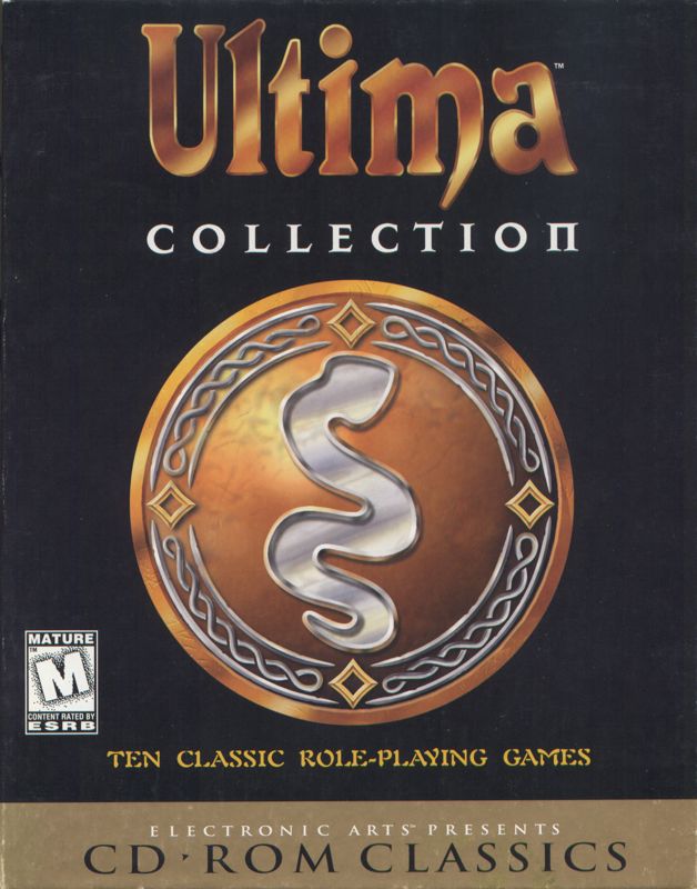 Front Cover for Ultima Collection (DOS) (EA CD-ROM Classics Release)