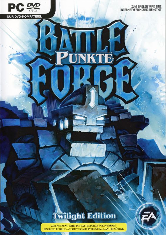 Front Cover for BattleForge (Windows) (Twilight Edition Points Pack (includes 2.000 BattleForge points, 1 Booster Pack and a poster))