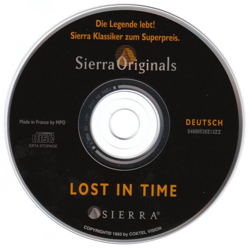 Media for Lost in Time (DOS and Windows 3.x) (SierraOriginals release)