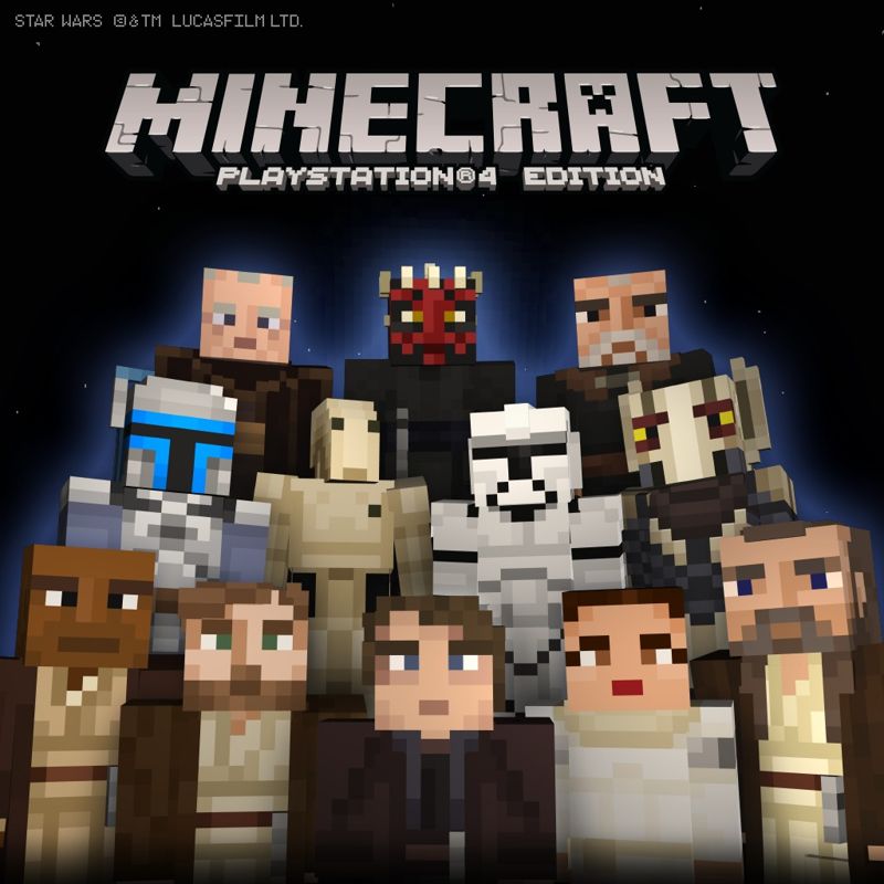 Front Cover for Minecraft: PlayStation 4 Edition - Minecraft Star Wars Prequel Skin Pack (PlayStation 4) (PSN release)