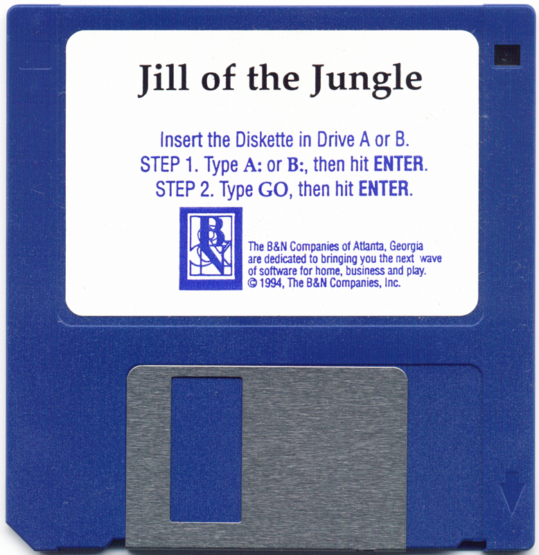 Media for Jill of the Jungle (DOS)