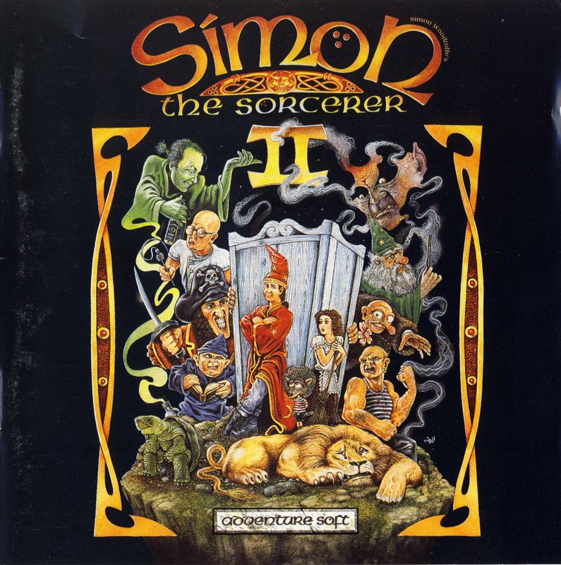 Other for Simon the Sorcerer II: The Lion, the Wizard and the Wardrobe (DOS and Windows): Jewel Case - Front