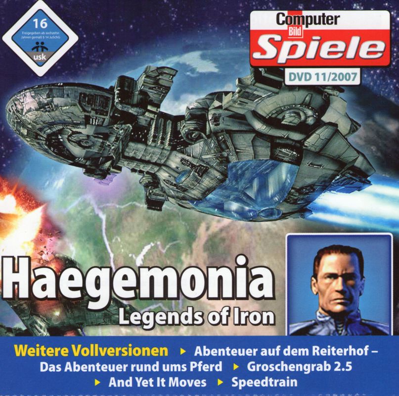 Front Cover for Hegemonia: Legions of Iron (Windows) (Computer Bild Spiele 11/2007 covermount)